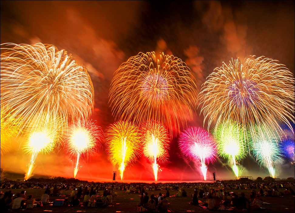 Sakata Fireworks Display