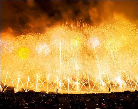 Sakata Fireworks Display