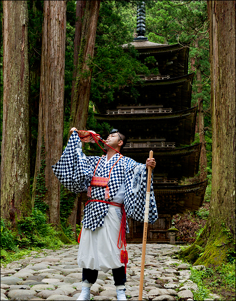 National treasure：5-story Pagoda of Mt. Haguro